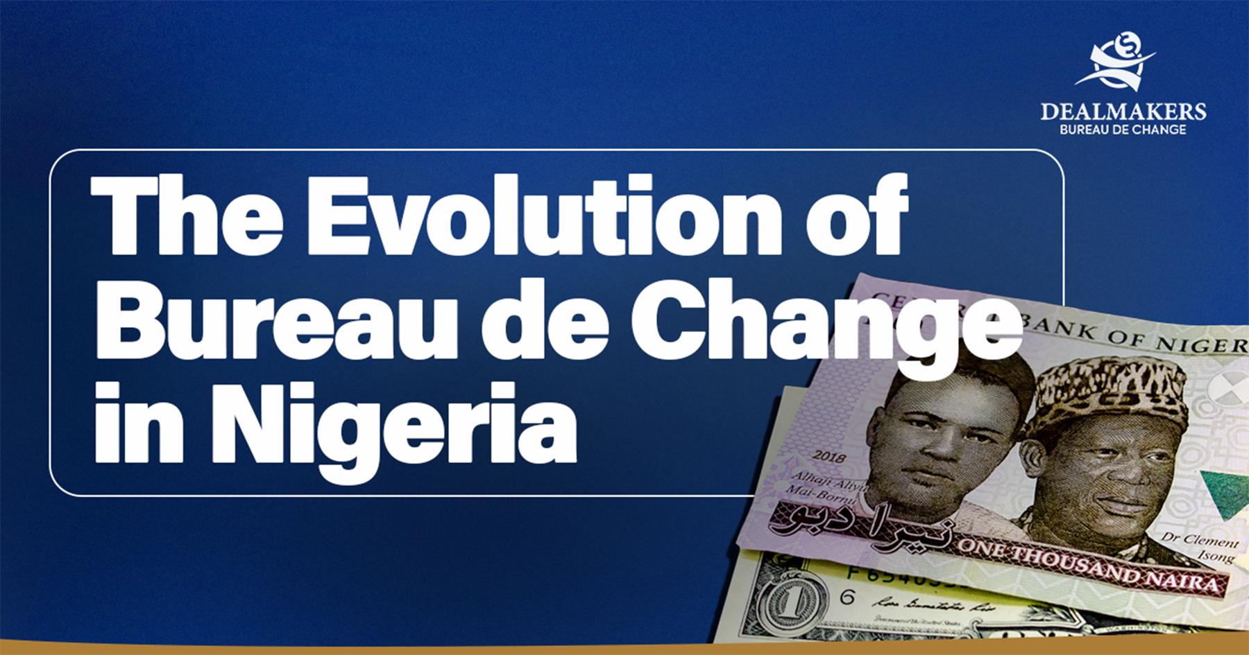 Evolution of Bureau de Change in Nigeria